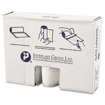 Inteplast Group High-density Commercial Can Liners Value Pack, 45 Gal, 12 Microns, 40" X 46", Clear, 250-carton freeshipping - TVN Wholesale